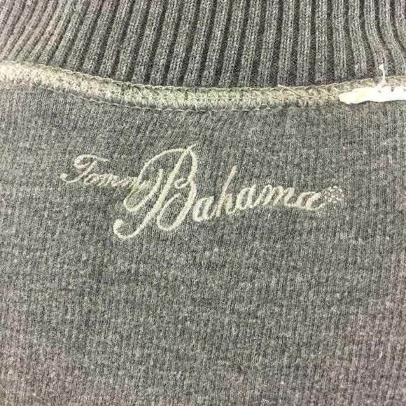 Tommy Bahama Flip Side Reversible Zip Sweater Sweatshirt XL Golf Fishing Mens - Picture 7 of 7